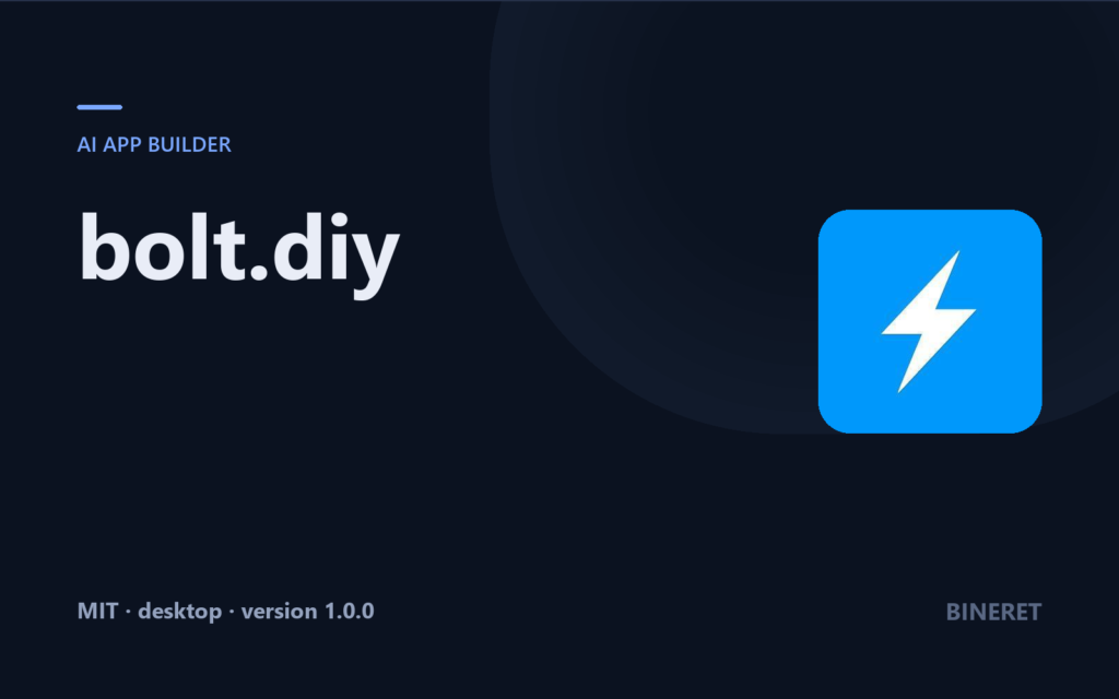 bolt.diy on the Bineret cover
