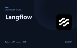 Langflow 1.12.1 — Visual Builder for AI Agents and Workflows